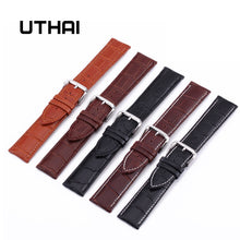 Watch Band Genuine Leather Straps 10-24mm Watch Accessories High Quality Brown Colors Watchbands